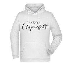 Perfekt Unperfekt Damen Hoodie - Grafikmagie XS / White