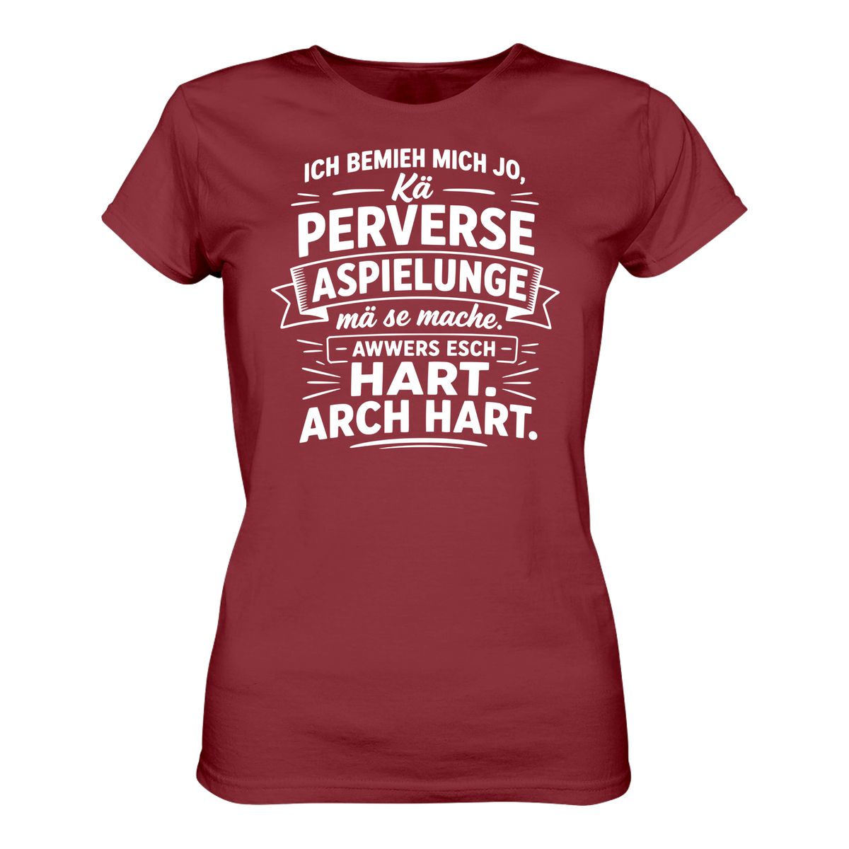 Ich bemieh mich jo T-Shirt