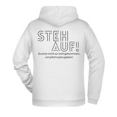 Steh Auf! Herren Hoodie - Grafikmagie XS / White