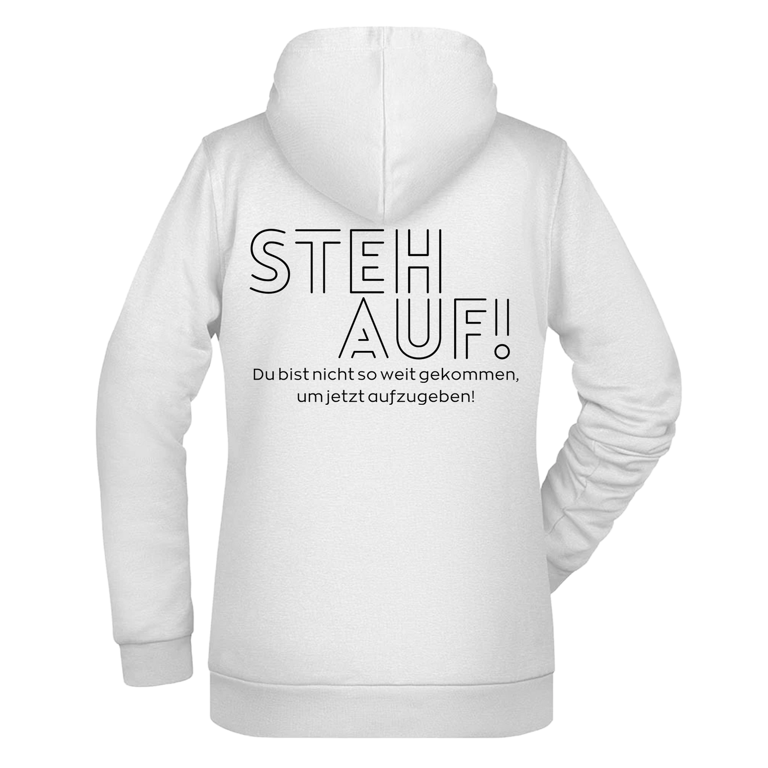 Steh Auf! Damen Hoodie - Grafikmagie XS / White
