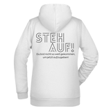 Steh Auf! Damen Hoodie - Grafikmagie XS / White