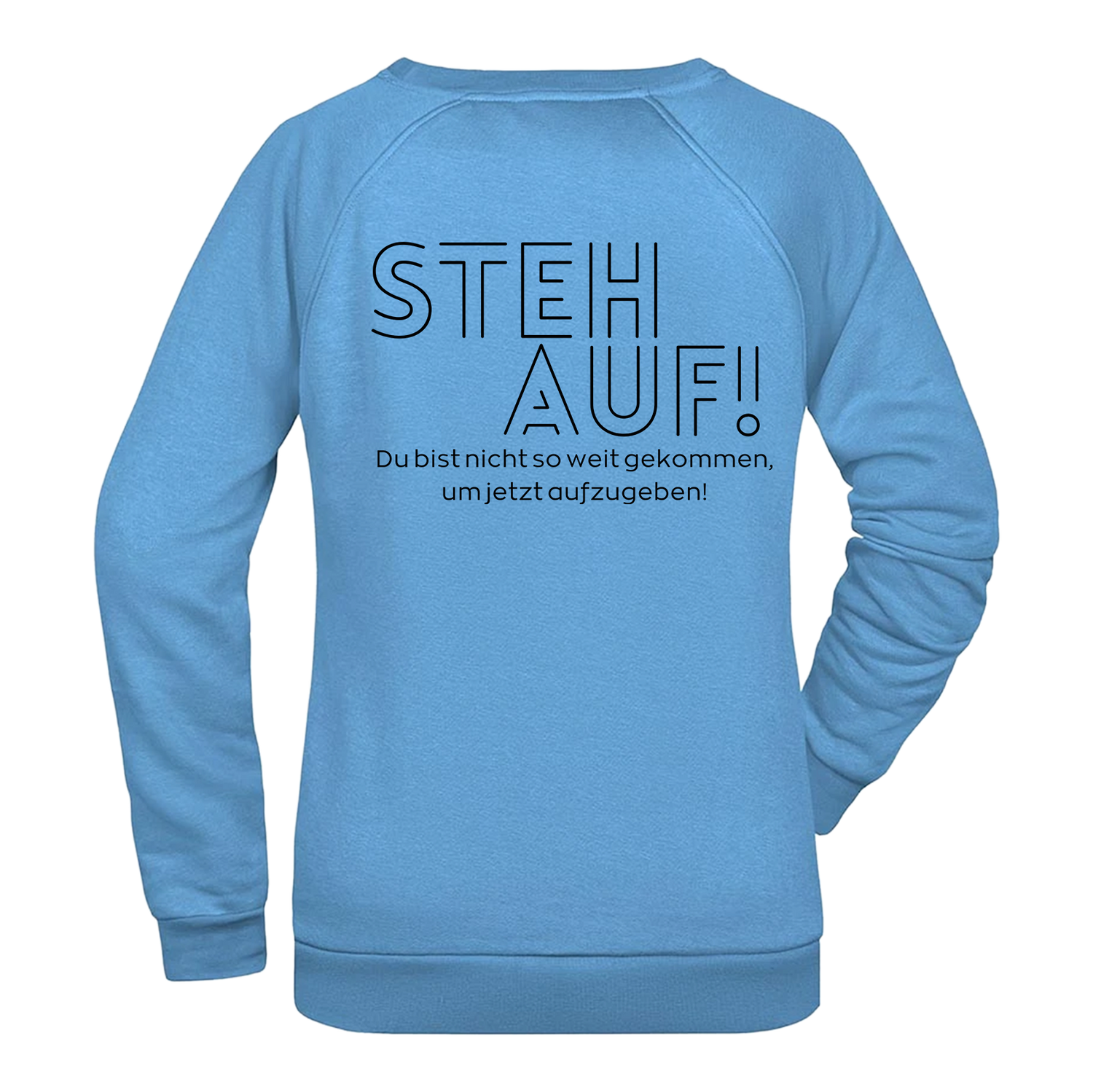 Steh Auf! Damen Sweatshirt - Grafikmagie XS / Black