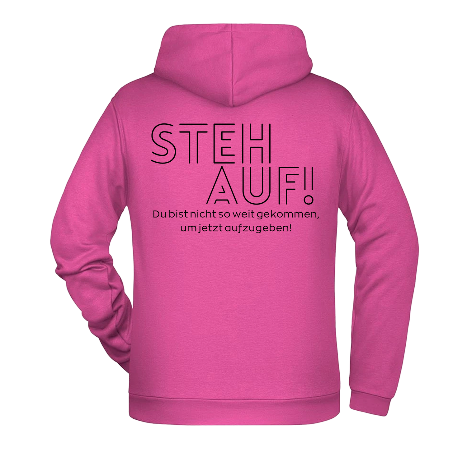 Steh Auf! Herren Hoodie - Grafikmagie XS / Pink