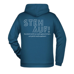 Steh Auf! Herren Hoodie - Grafikmagie XS / Petrol