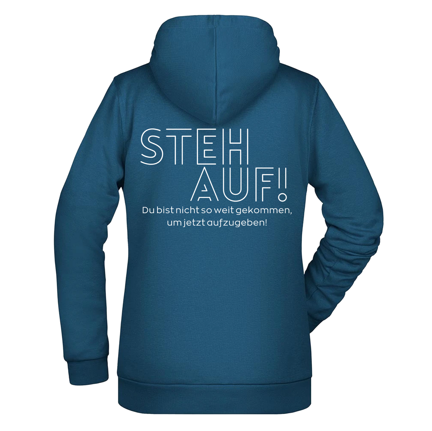 Steh Auf! Damen Hoodie - Grafikmagie XS / Petrol