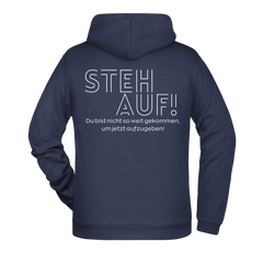 Steh Auf! Herren Hoodie - Grafikmagie XS / Navy