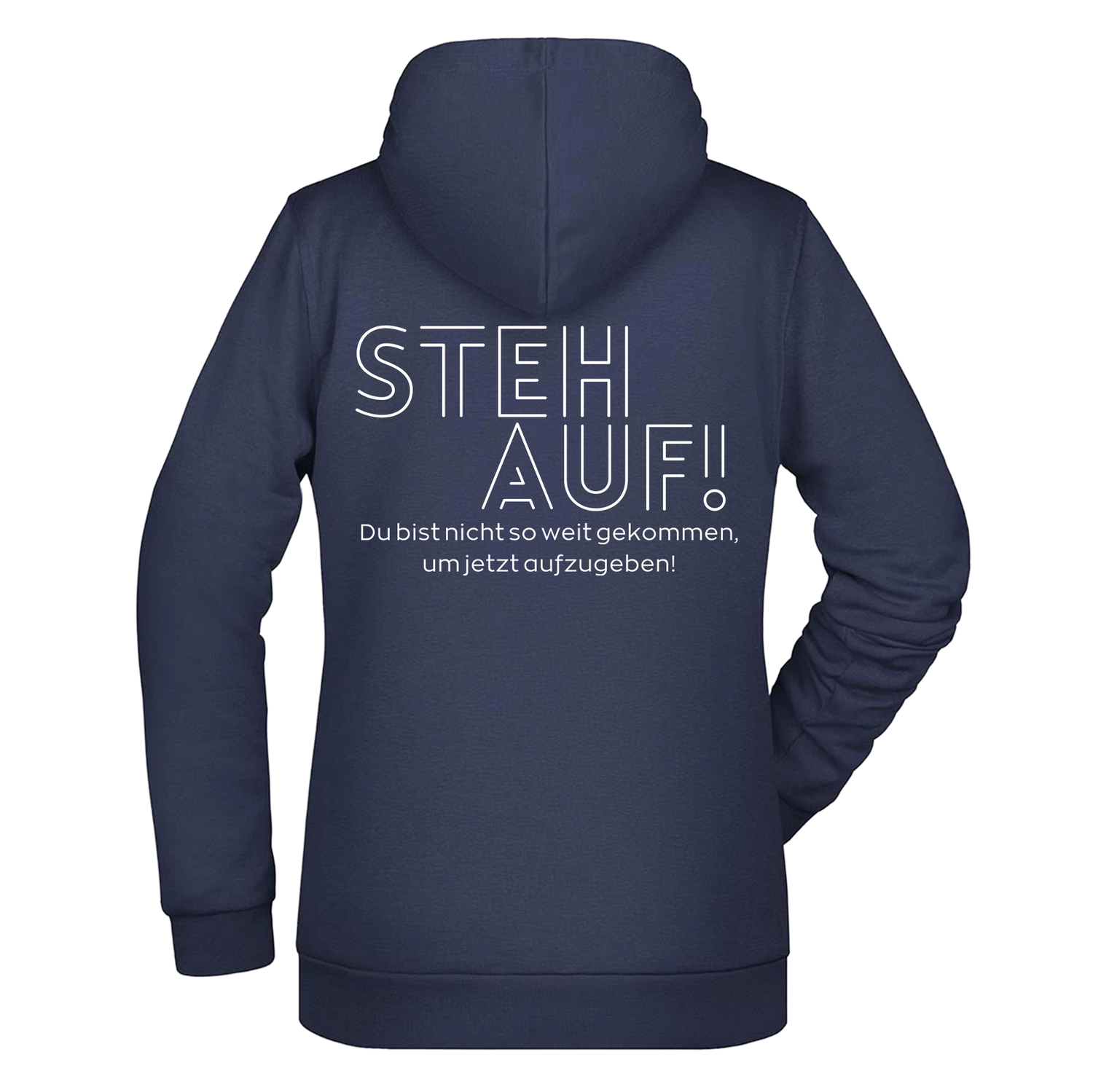 Steh Auf! Damen Zipper - Grafikmagie XS / Navy