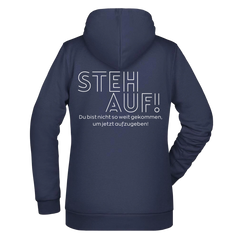 Steh Auf! Damen Zipper - Grafikmagie XS / Navy