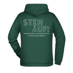 Steh Auf! Herren Hoodie - Grafikmagie XS / Dark Green