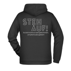 Steh Auf! Herren Hoodie - Grafikmagie XS / Black