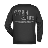 Steh Auf! Herren Sweatshirt - Grafikmagie S / Black