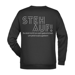 Steh Auf! Herren Sweatshirt - Grafikmagie S / Black
