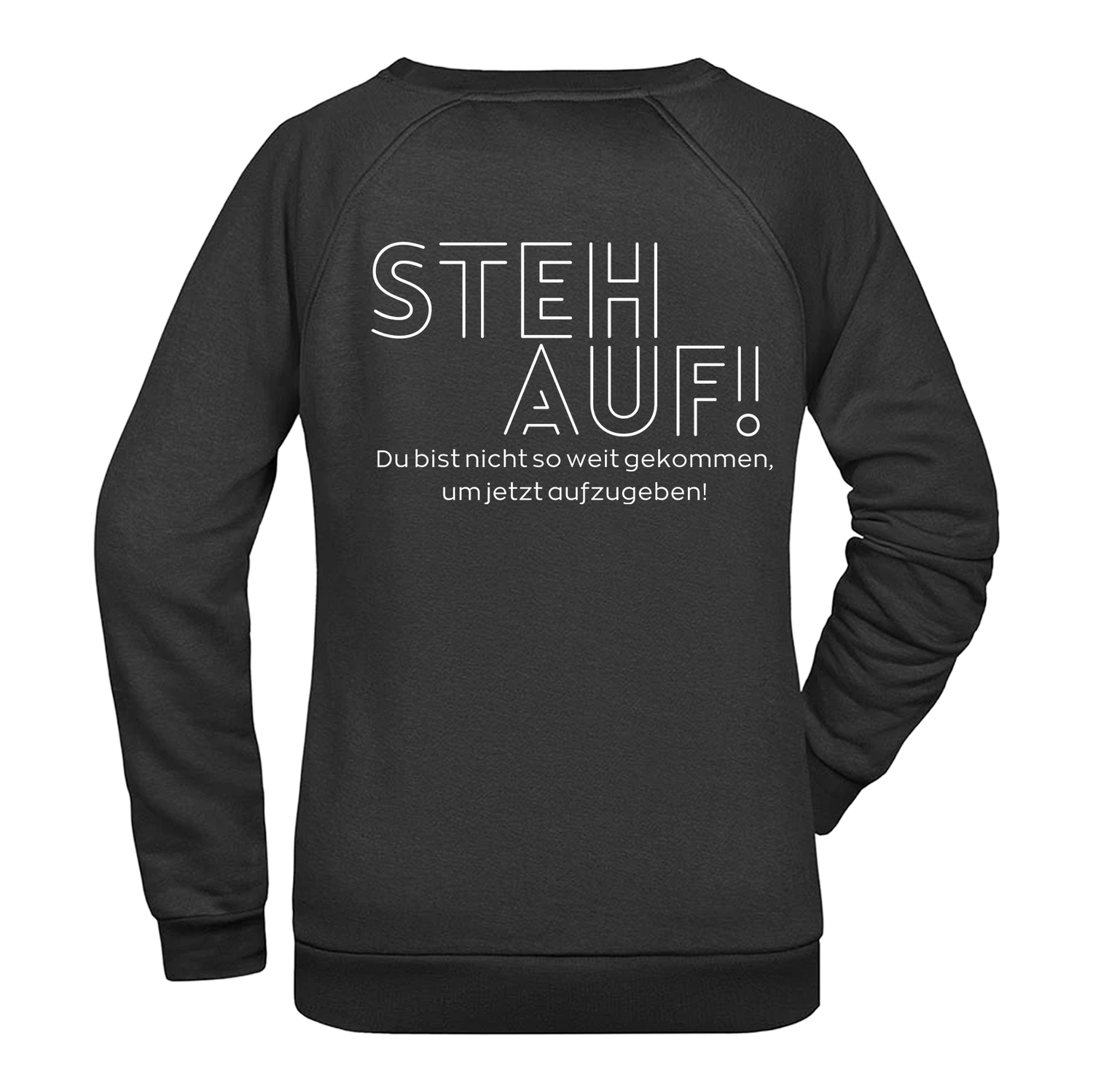 Steh Auf! Damen Sweatshirt - Grafikmagie XS / Black