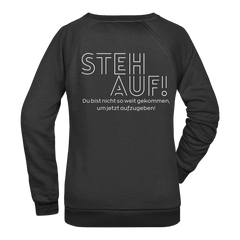 Steh Auf! Damen Sweatshirt - Grafikmagie XS / Black
